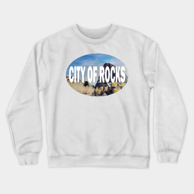 City of Rocks Crewneck Sweatshirt by stermitkermit